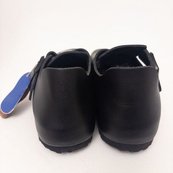 Birkenstock London Black Oiled Clog Shoes Size 42 Narrow - Picture 12 of 12